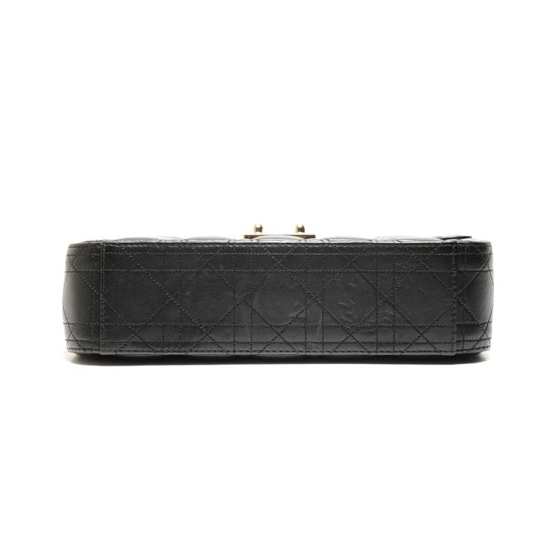 Dior Shoulder Bag Leather Chain New Rock Flap