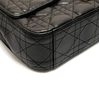 Dior Shoulder Bag Leather Chain New Rock Flap