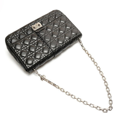 Dior Shoulder Bag Cannage Leather New Rock Chain Large