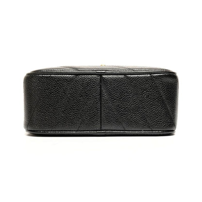 Chanel Shoulder Bag Caviar Turnlock Chain