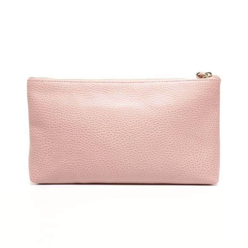 Gucci Pouch Leather Clutch