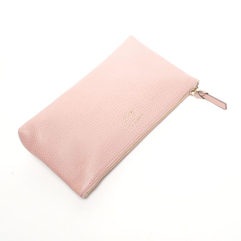 Gucci Pouch Leather Clutch
