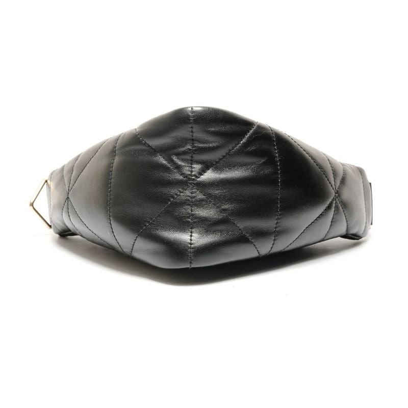 Prada Shoulder Bag Nappa Leather Quilted Triangle