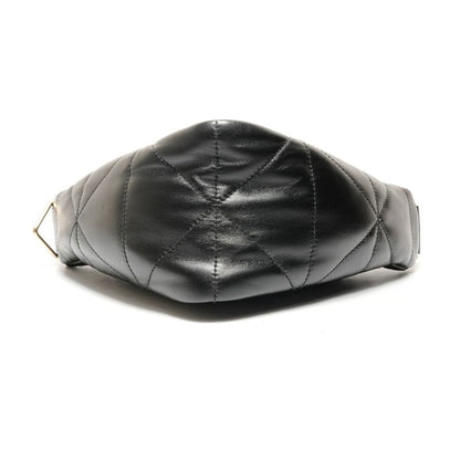 Prada Shoulder Bag Nappa Leather Quilted Triangle