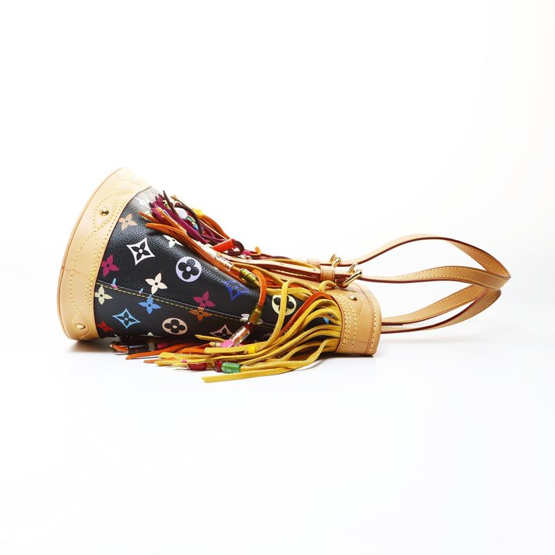 Louis Vuitton Handbag Multicolor Monogram Bucket Flange