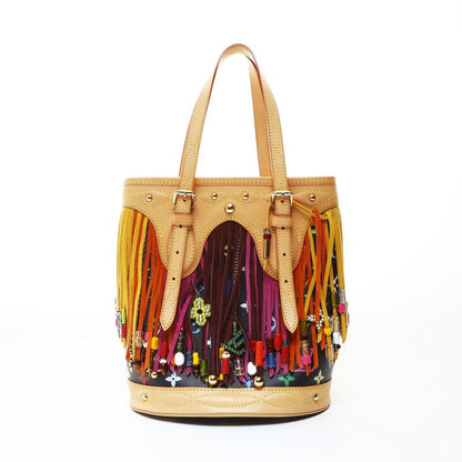 Louis Vuitton Handbag Multicolor Monogram Bucket Flange