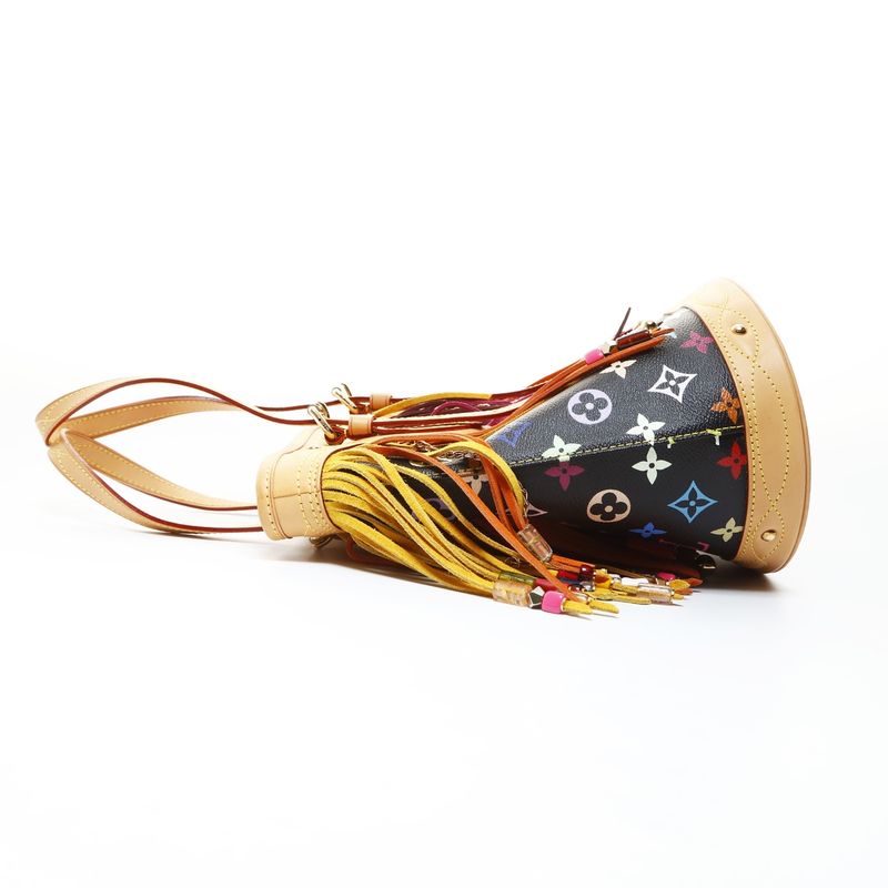 Louis Vuitton Handbag Multicolor Monogram Bucket Flange
