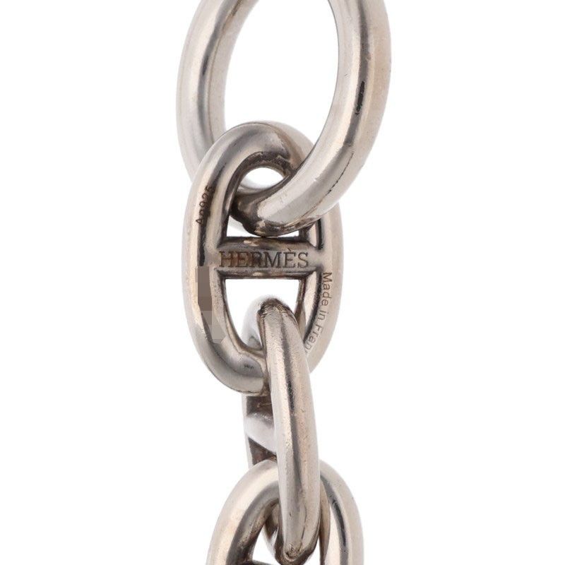 Hermes Chaine D'ancre TGM Silver Bracelet