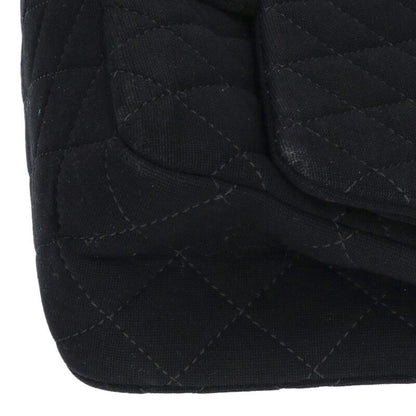 Chanel 2.55 Large Double Flap Jersey Chain Shoulder Bag