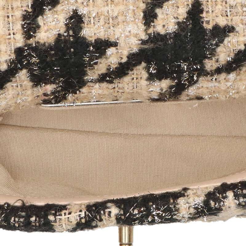 Chanel 19 CC Logo Tweed Belt Body Bag