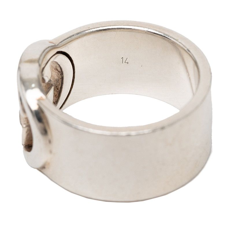 Gucci Interlocking Ring Silver