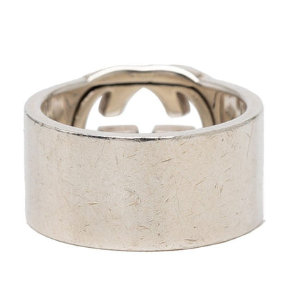 Gucci Interlocking Ring Silver