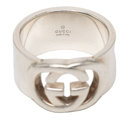 Gucci Interlocking Ring Silver