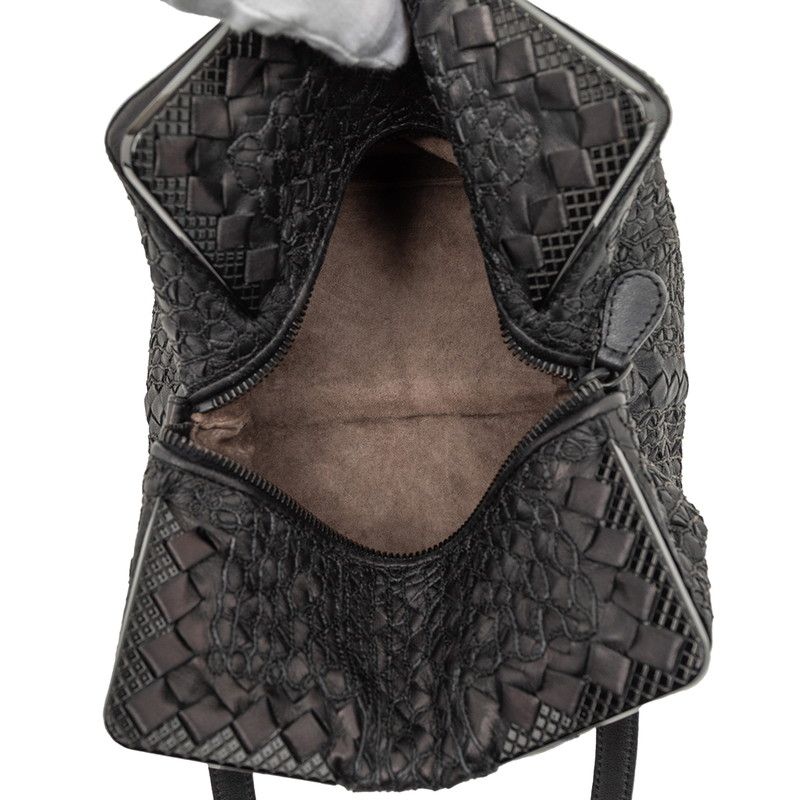 Bottega Veneta Intrecciato Black Leather