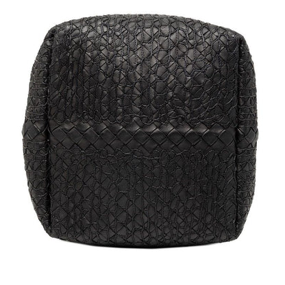 Bottega Veneta Intrecciato Black Leather