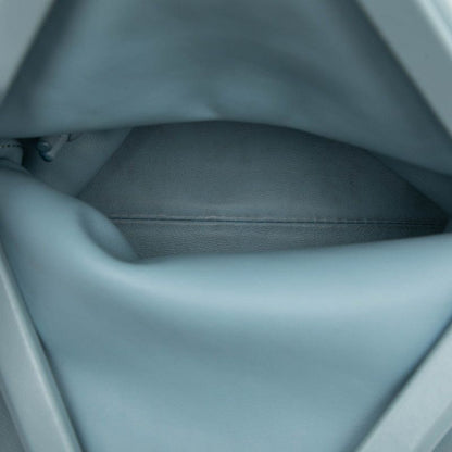 Bottega Veneta Triangle Light Blue Leather