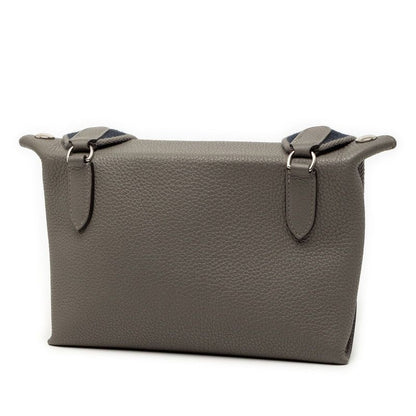 Hermes Vidopoche Crossbody Shoulder Bag Grimeia Gray Togo