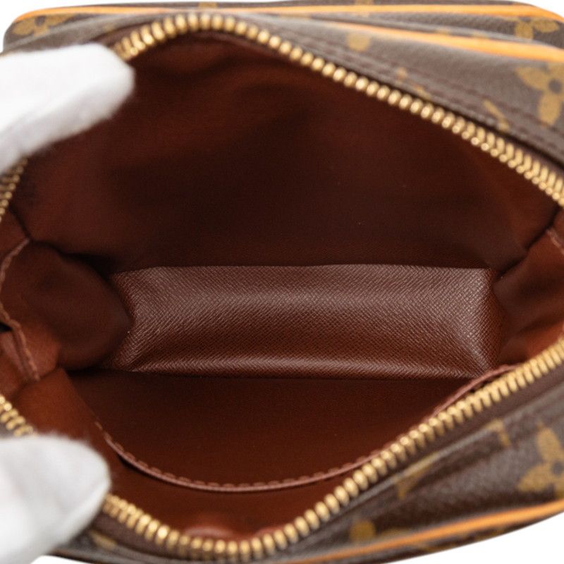Louis Vuitton Monogram Amazon Brown Leather
