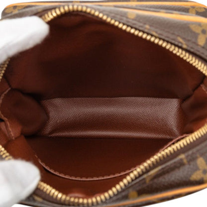 Louis Vuitton Monogram Amazon Brown Leather