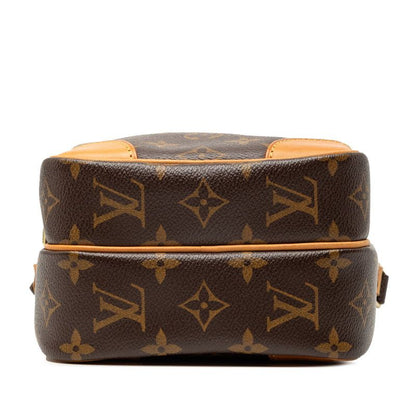 Louis Vuitton Monogram Amazon Brown Leather