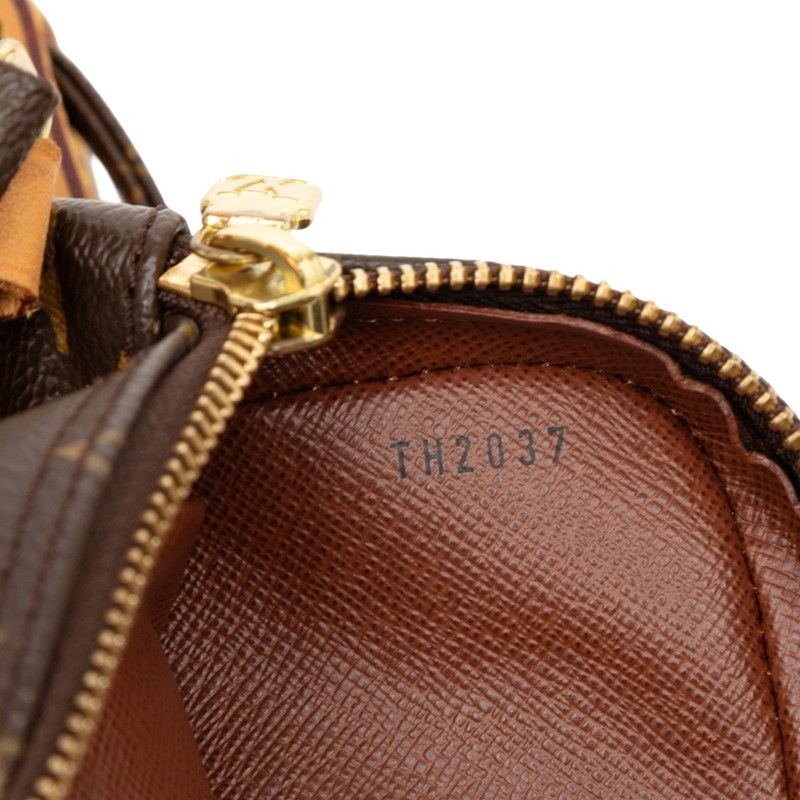 Louis Vuitton Monogram Amazon Brown Leather