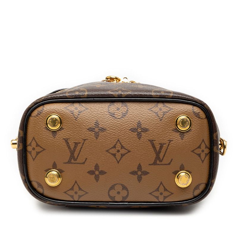 Louis Vuitton Monogram Reverse Vanity NV PM Vanity Chain Shoulder Bag 2-Way