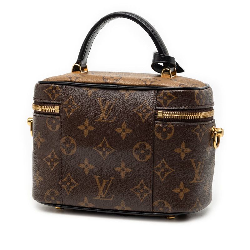 Louis Vuitton Monogram Reverse Vanity NV PM Vanity Chain Shoulder Bag 2-Way