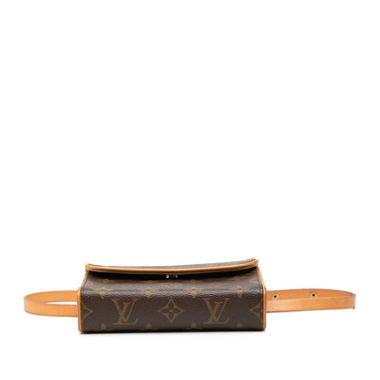 Louis Vuitton Monogram Pochette Florentine Body Bag Shoulder Back