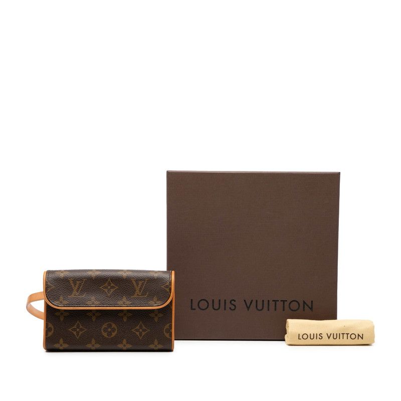 Louis Vuitton Monogram Pochette Florentine Body Bag Shoulder Back