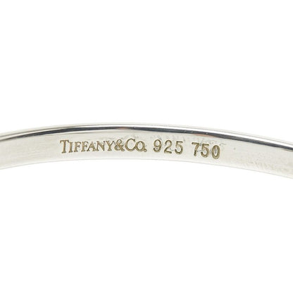 Tiffany & Co. Hook Eye Silver Gold 18K Yellow