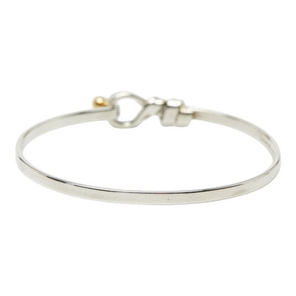 Tiffany & Co. Hook Eye Silver Gold 18K Yellow