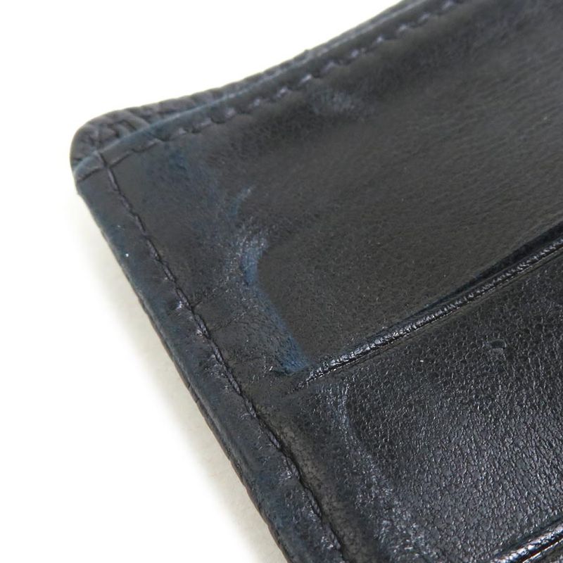 Chanel Bifold Wallet Leather Caviar