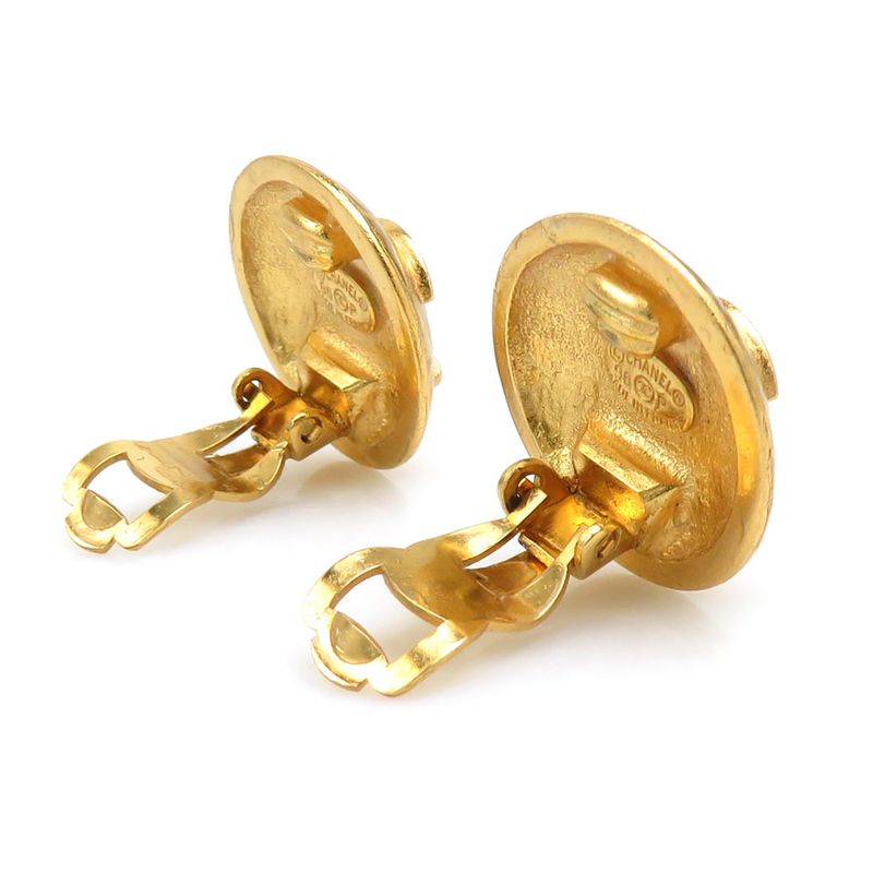 Chanel Earrings CC Logo