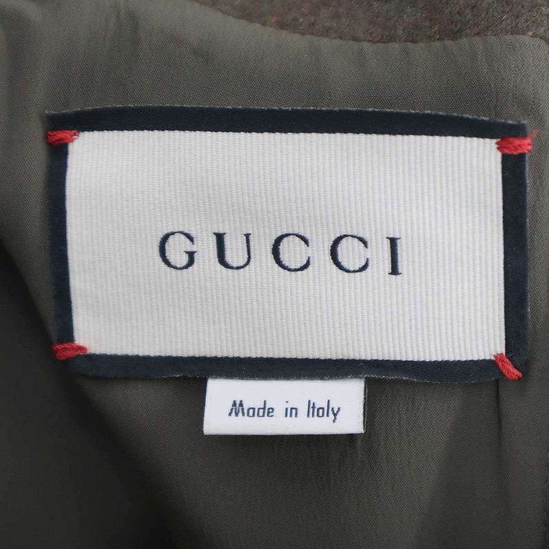 Gucci Wool Dress Khaki 36