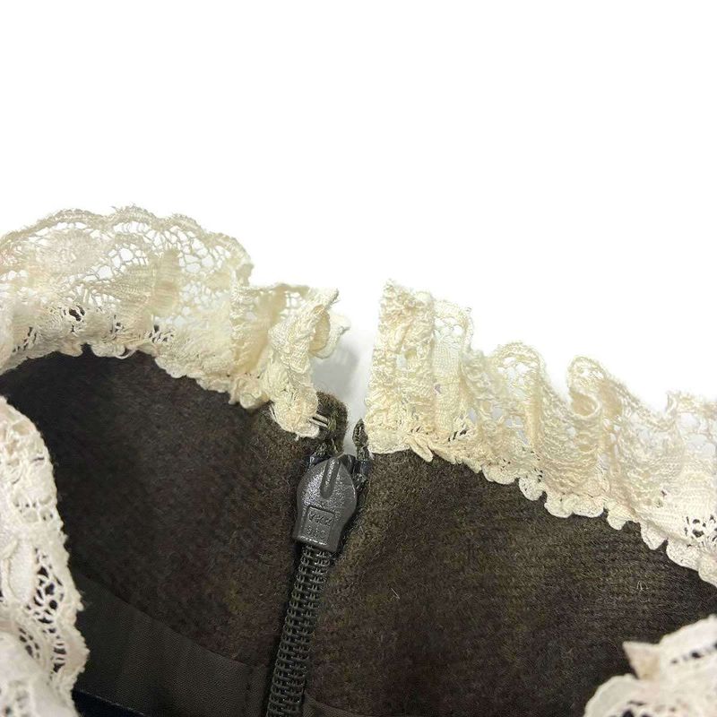 Gucci Wool Dress Khaki 36