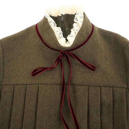 Gucci Wool Dress Khaki 36