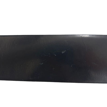 Celine Pelican Hook Buckle Leather Belt Black 30 75