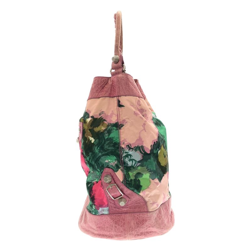 Balenciaga Giant 21 Bucket Bag Floral Pink