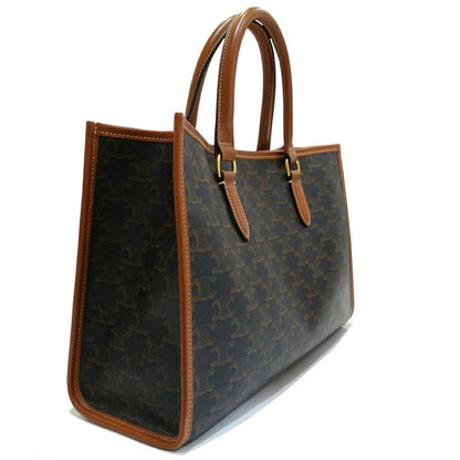 Celine Mini Horizontal Hippo Handbag 2-Way Triomphe Canvas