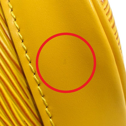 Louis Vuitton Alma PM Handbag 2-Way Epi Leather Yellow