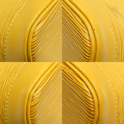 Louis Vuitton Alma PM Handbag 2-Way Epi Leather Yellow
