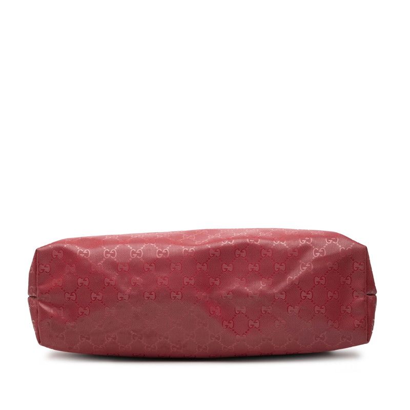 Gucci Ggimprime Red Pink Leather