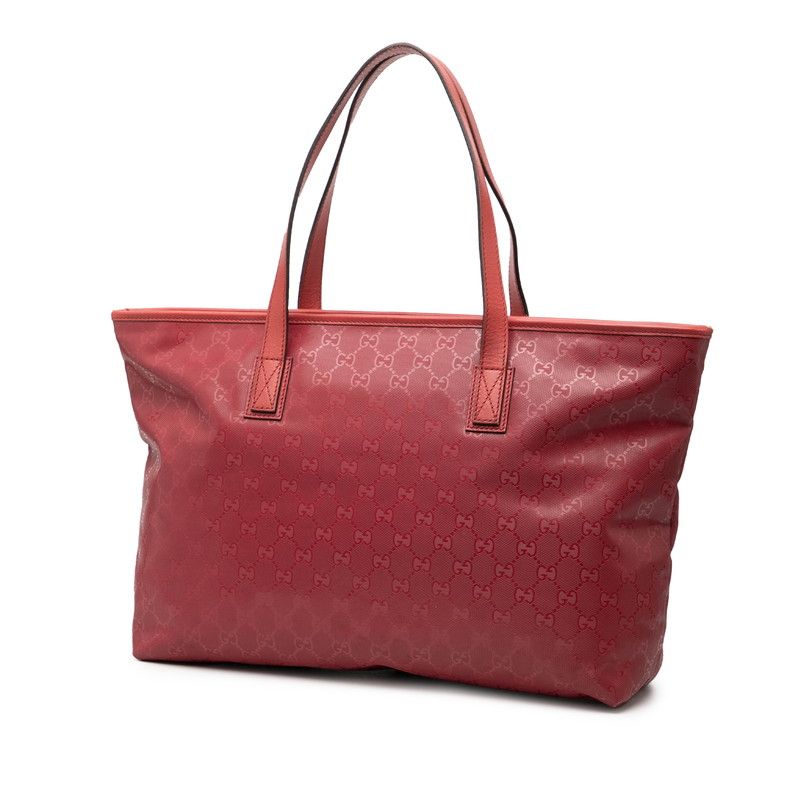 Gucci Ggimprime Red Pink Leather