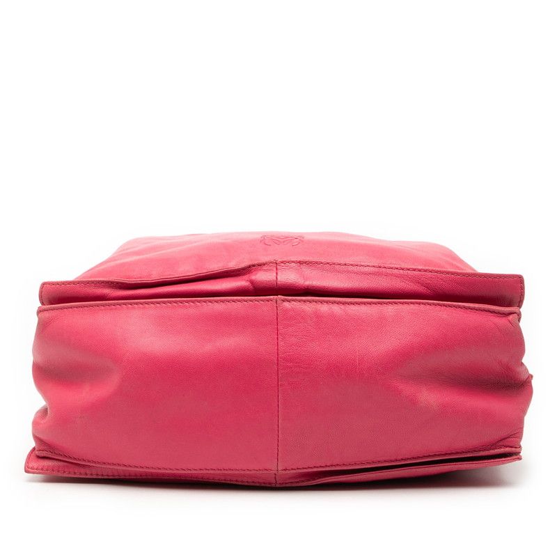 Loewe Anagram Flamenco Tassel Pink Leather