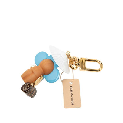 Louis Vuitton Bijou Sac Christmas Vivienne Bag Charm Key Holder Brown