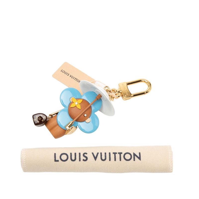 Louis Vuitton Bijou Sac Christmas Vivienne Bag Charm Key Holder Brown