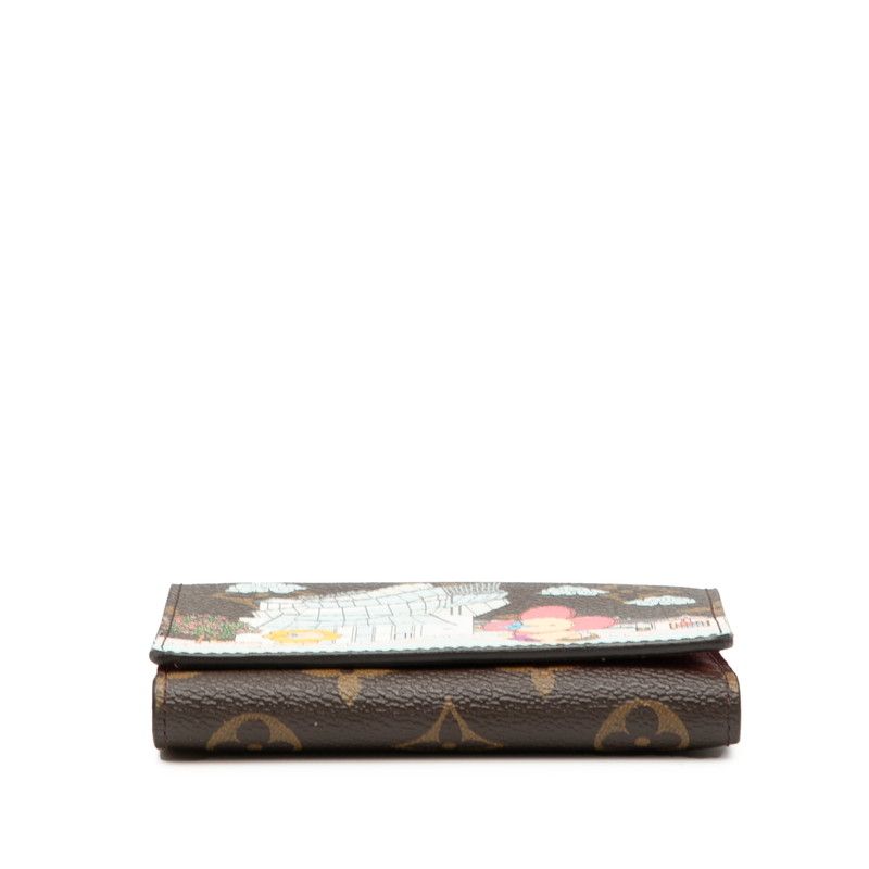 Louis Vuitton Monogram Portefeuille Victorine Vivienne Brown Multicolor