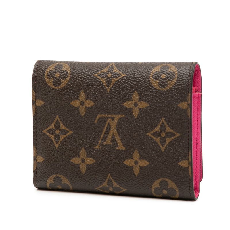 Louis Vuitton Monogram Portefeuille Victorine Vivienne Brown Multicolor