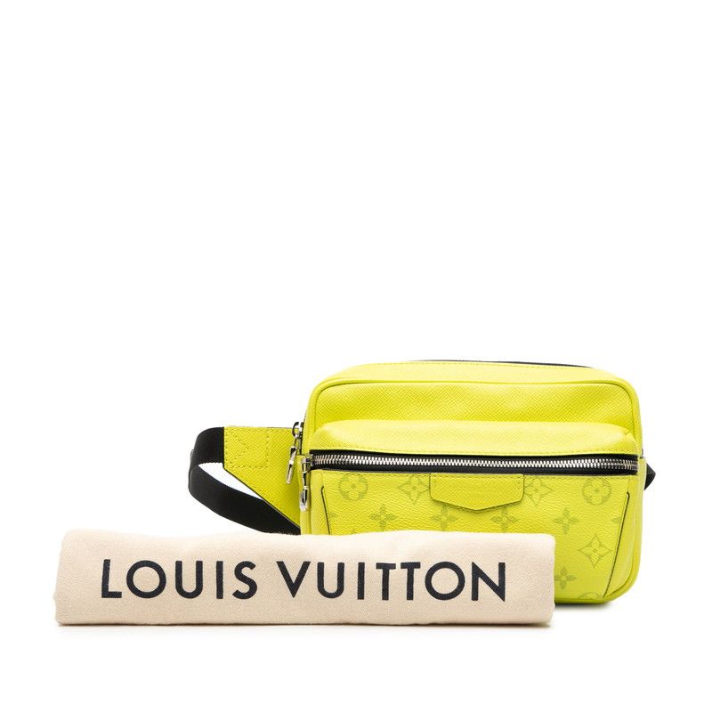 Louis Vuitton Monogram Taigarama Body Bag Jaune Yellow