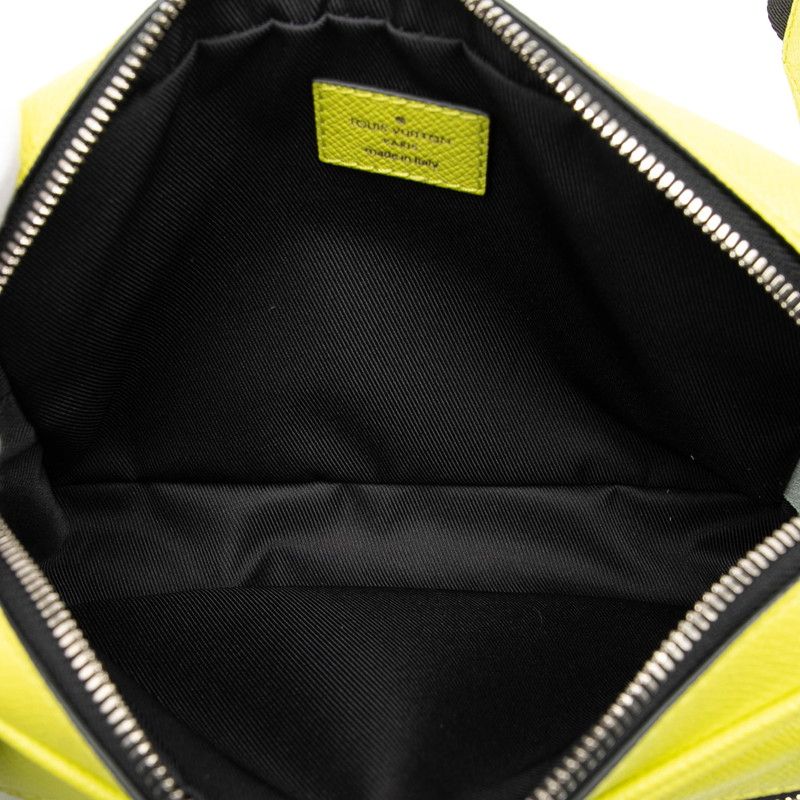 Louis Vuitton Monogram Taigarama Body Bag Jaune Yellow